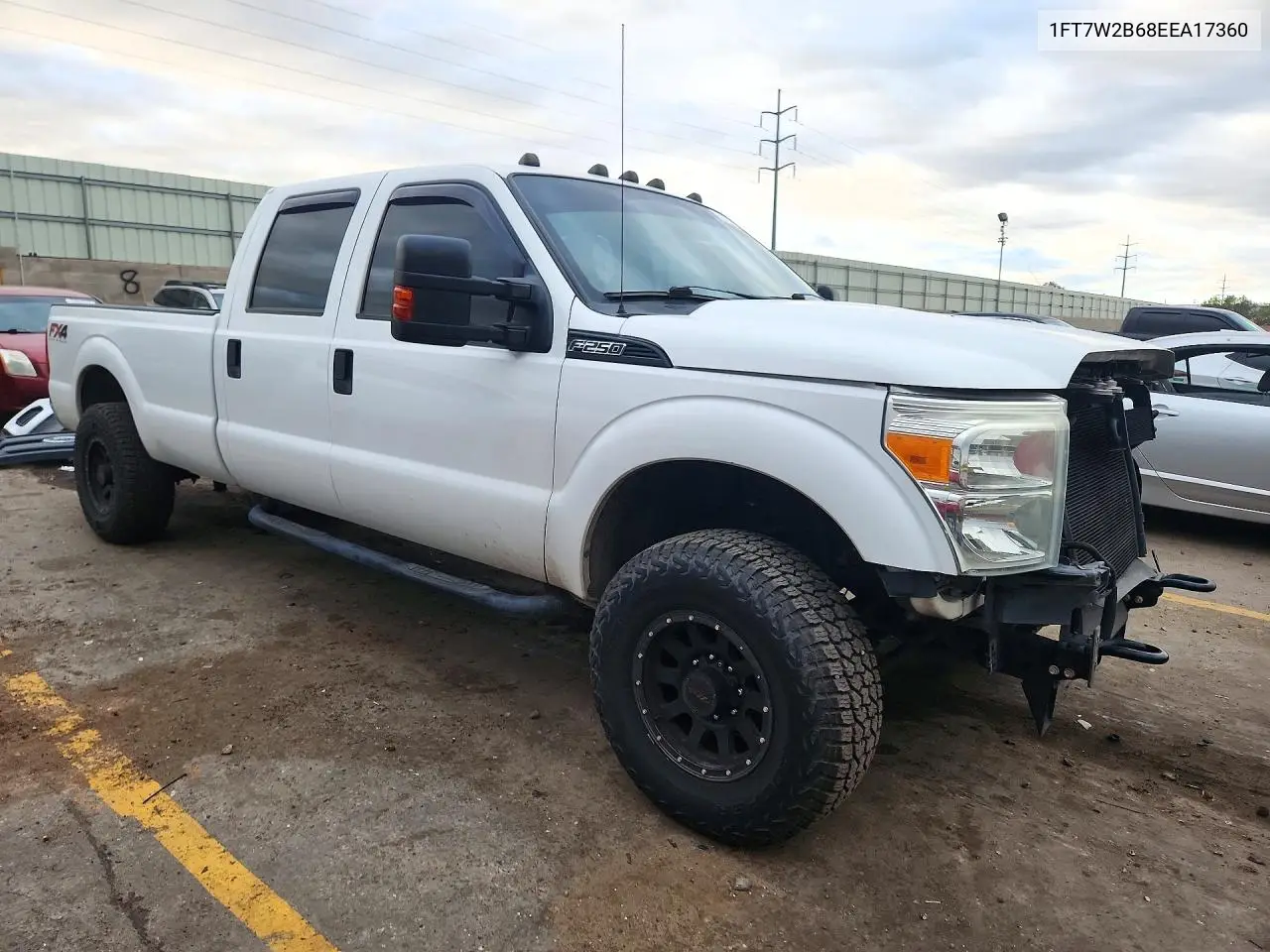 2014 FORD F250 VIN 1FT7W2B68EEA17360 — фото 4