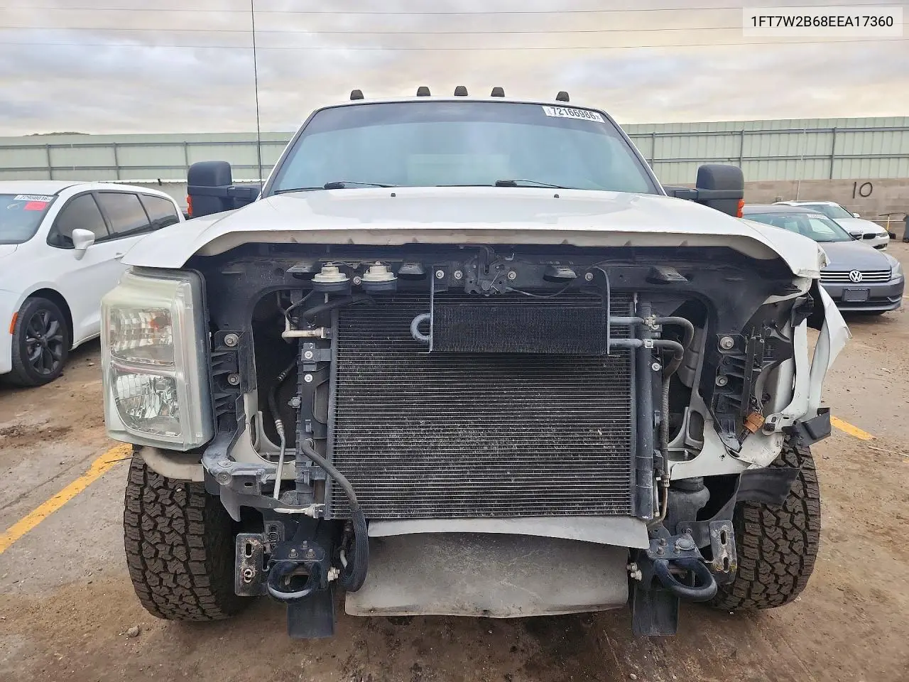 2014 FORD F250 VIN 1FT7W2B68EEA17360 — фото 5