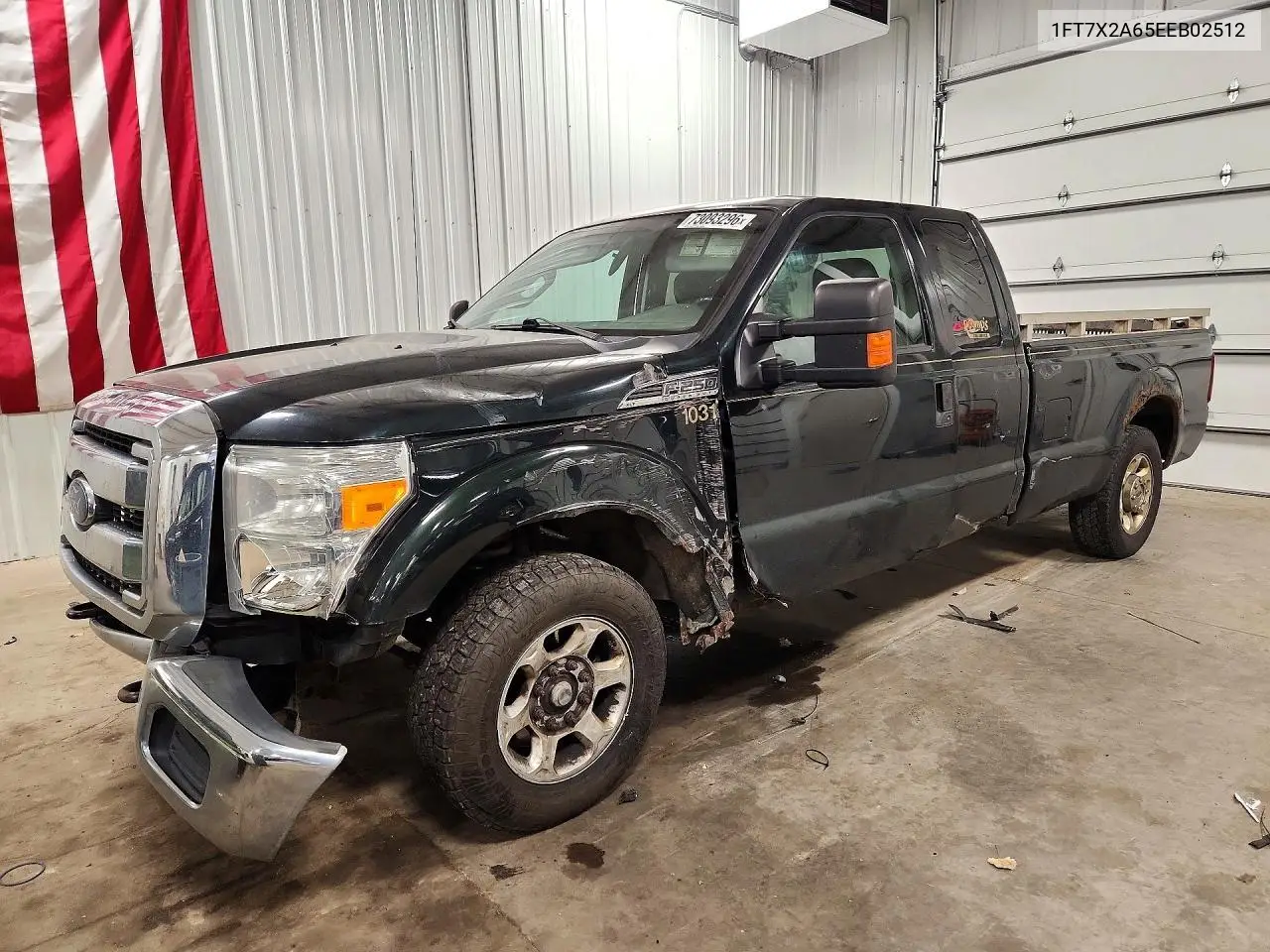 FORD F250 2014, VIN 1FT7X2A65EEB02512