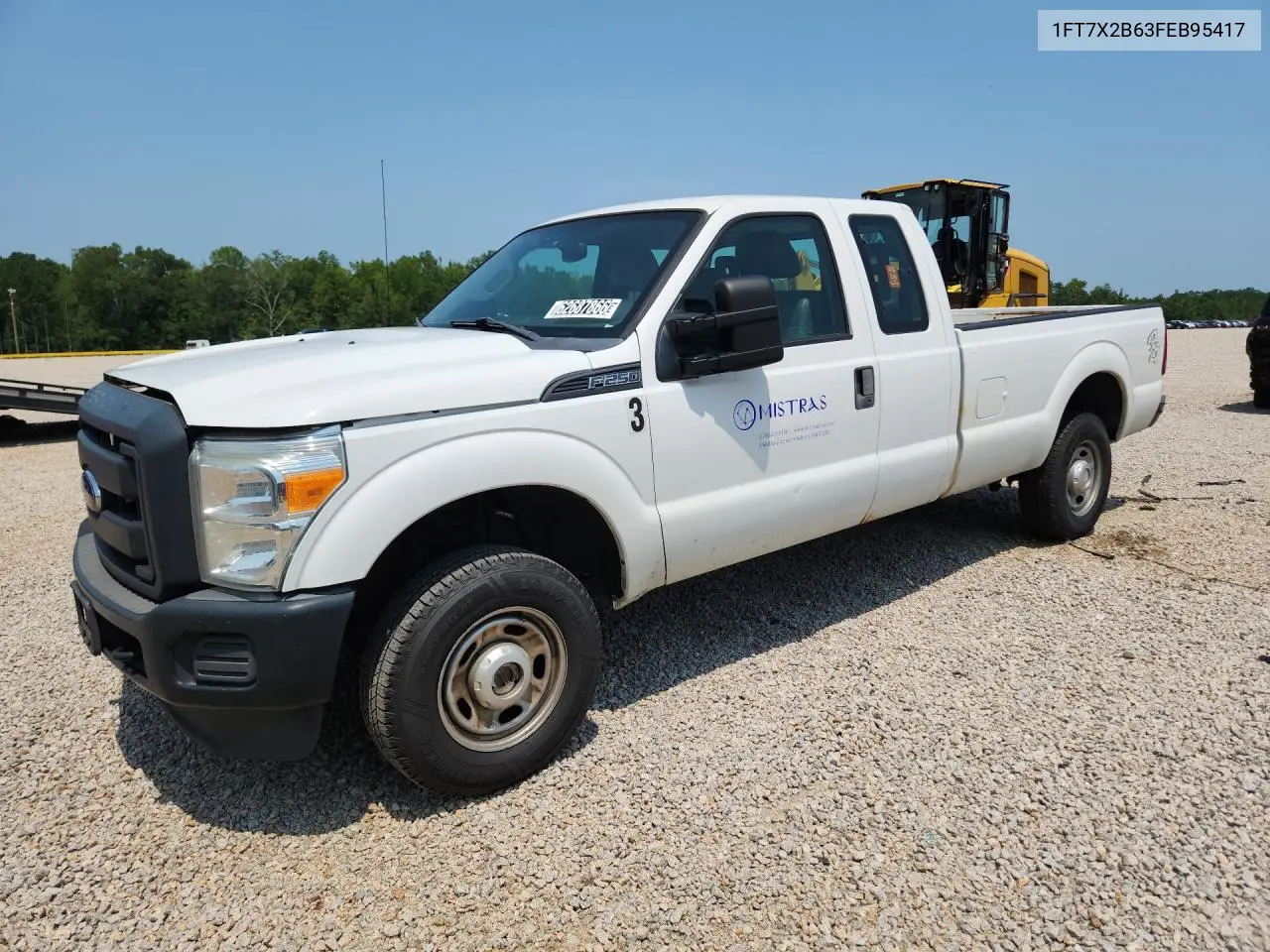 FORD F250 2015, VIN 1FT7X2B63FEB95417
