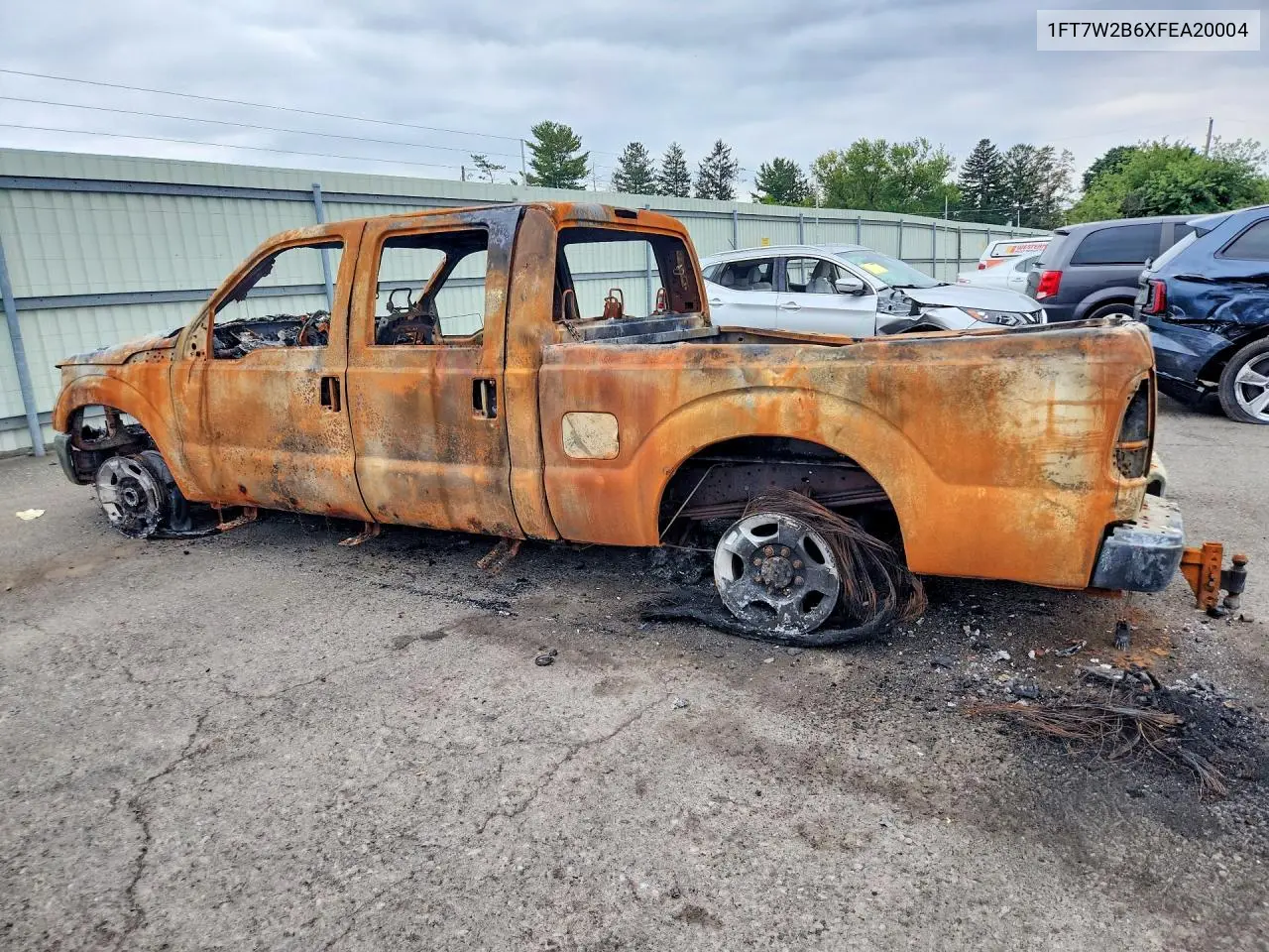 2015 FORD F250 VIN 1FT7W2B6XFEA20004 — фото 2