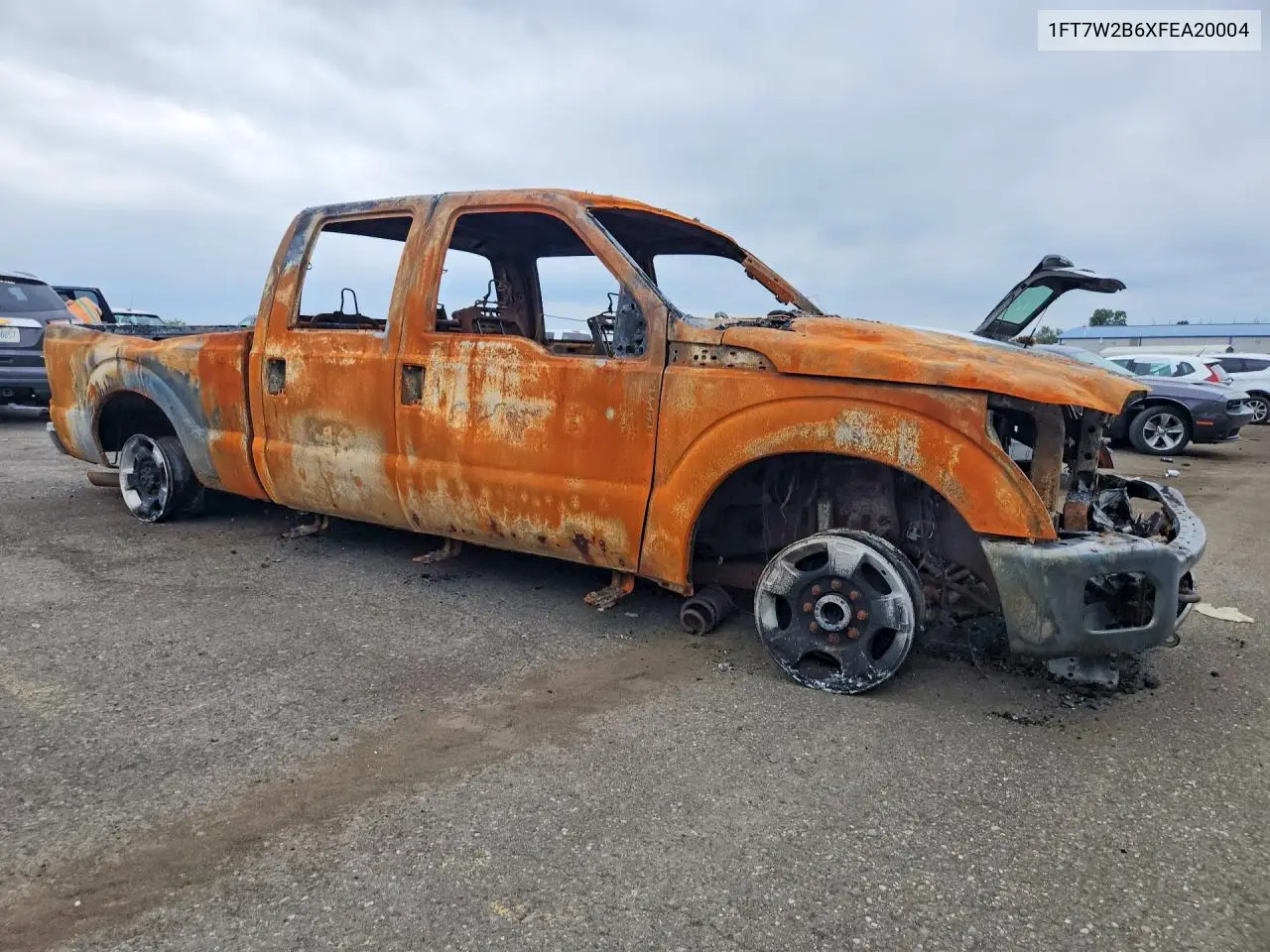 2015 FORD F250 VIN 1FT7W2B6XFEA20004 — фото 4