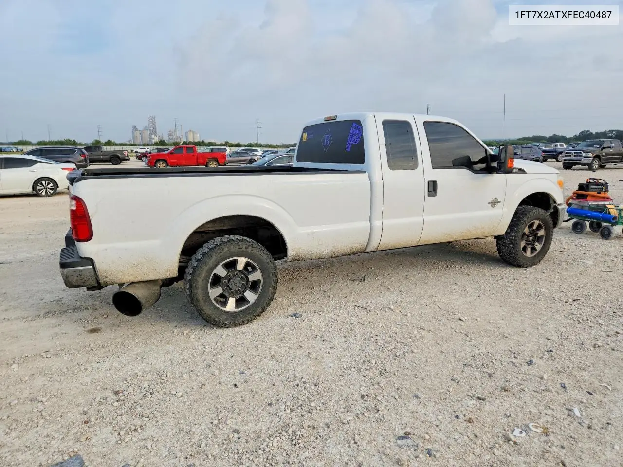 2015 FORD F250 VIN 1FT7X2ATXFEC40487 — фото 3