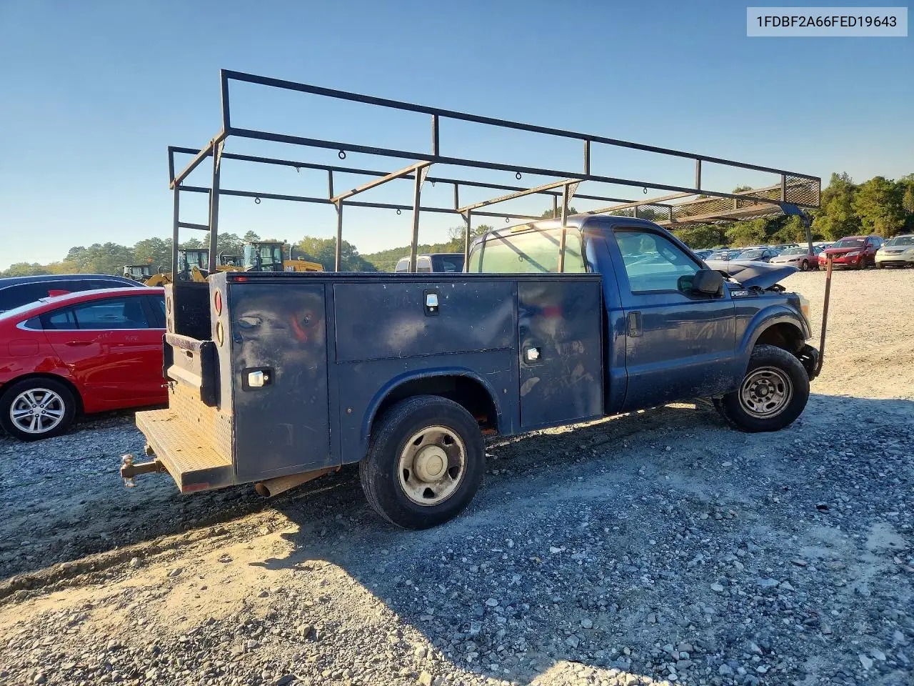 2015 FORD F250 VIN 1FDBF2A66FED19643 — фото 3