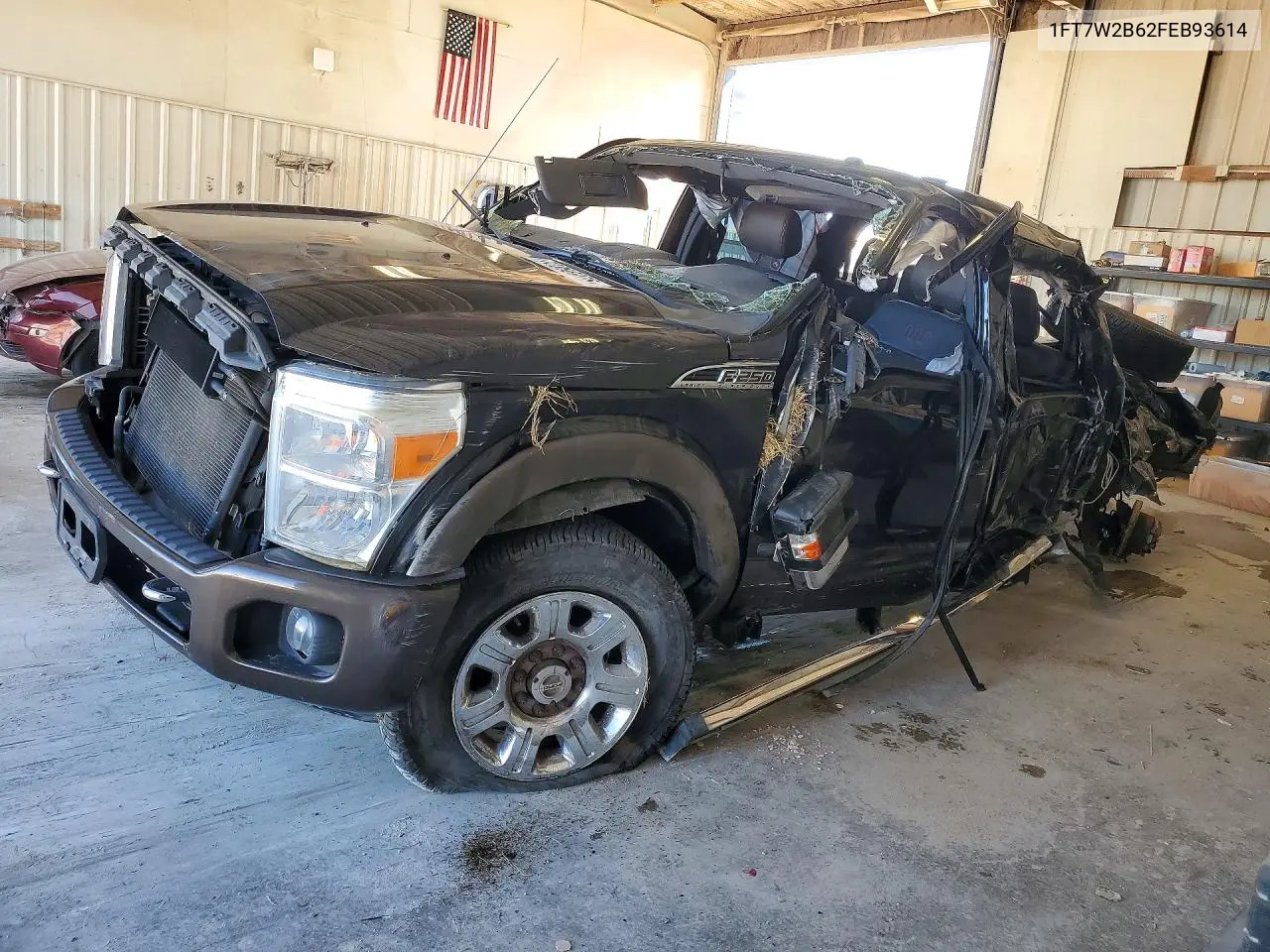 FORD F250 2015, VIN 1FT7W2B62FEB93614