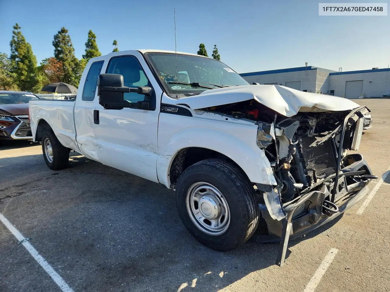 2016 FORD F250 VIN 1FT7X2A67GED47458 — фото 4