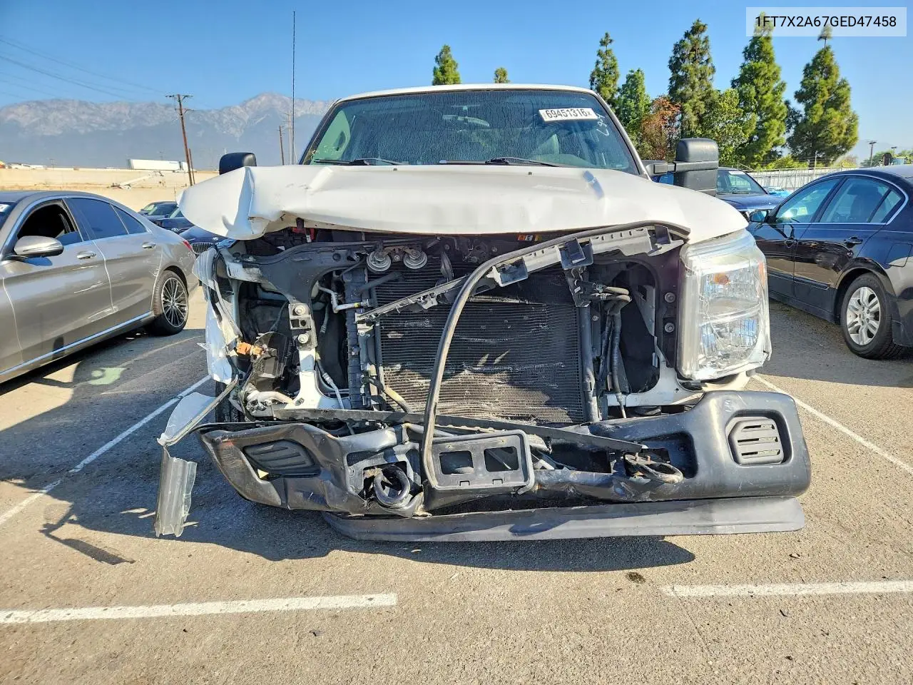 2016 FORD F250 VIN 1FT7X2A67GED47458 — фото 5