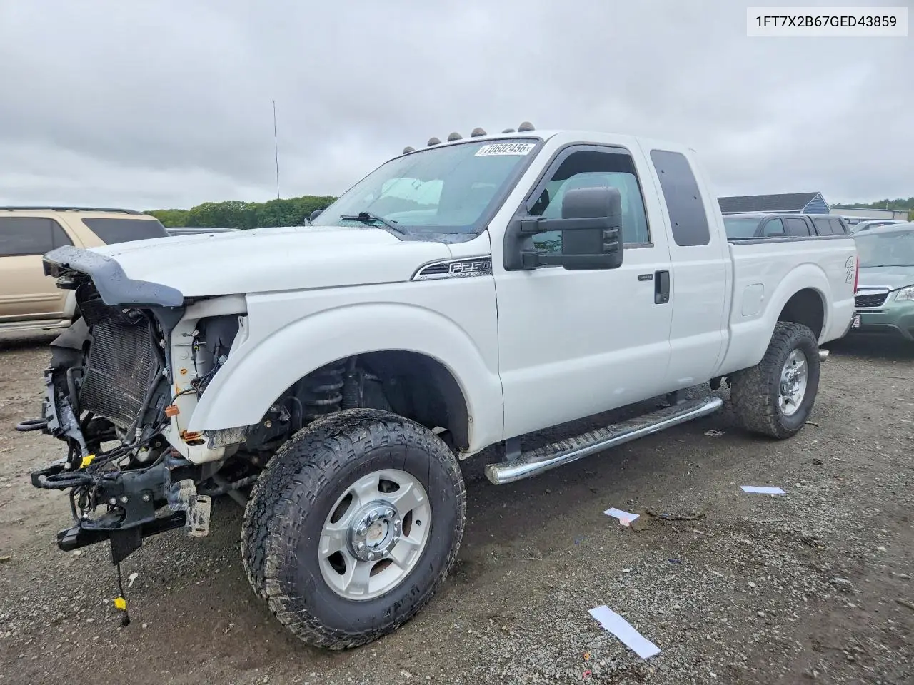 FORD F250 2016, VIN 1FT7X2B67GED43859