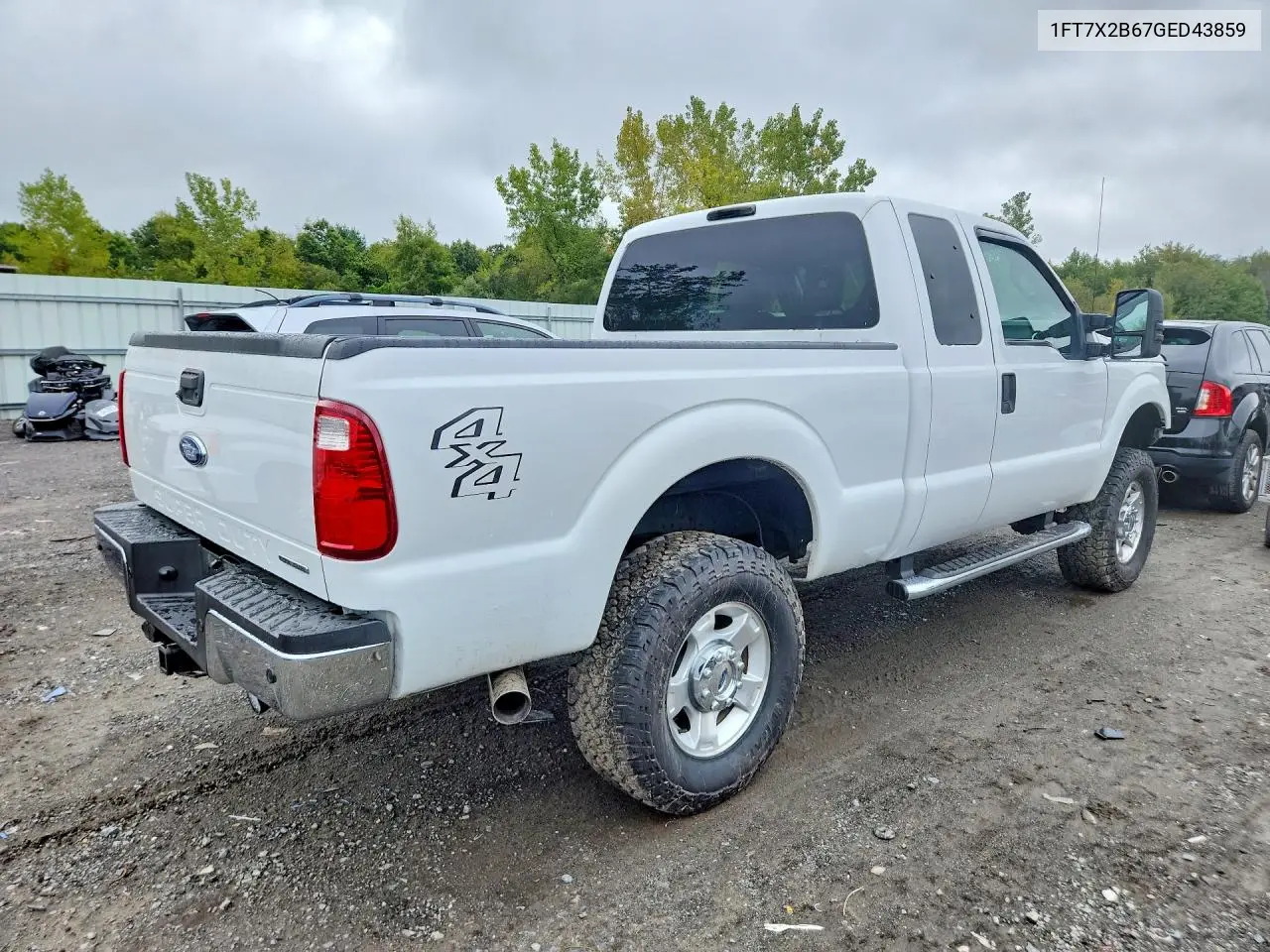 2016 FORD F250 VIN 1FT7X2B67GED43859 — фото 3