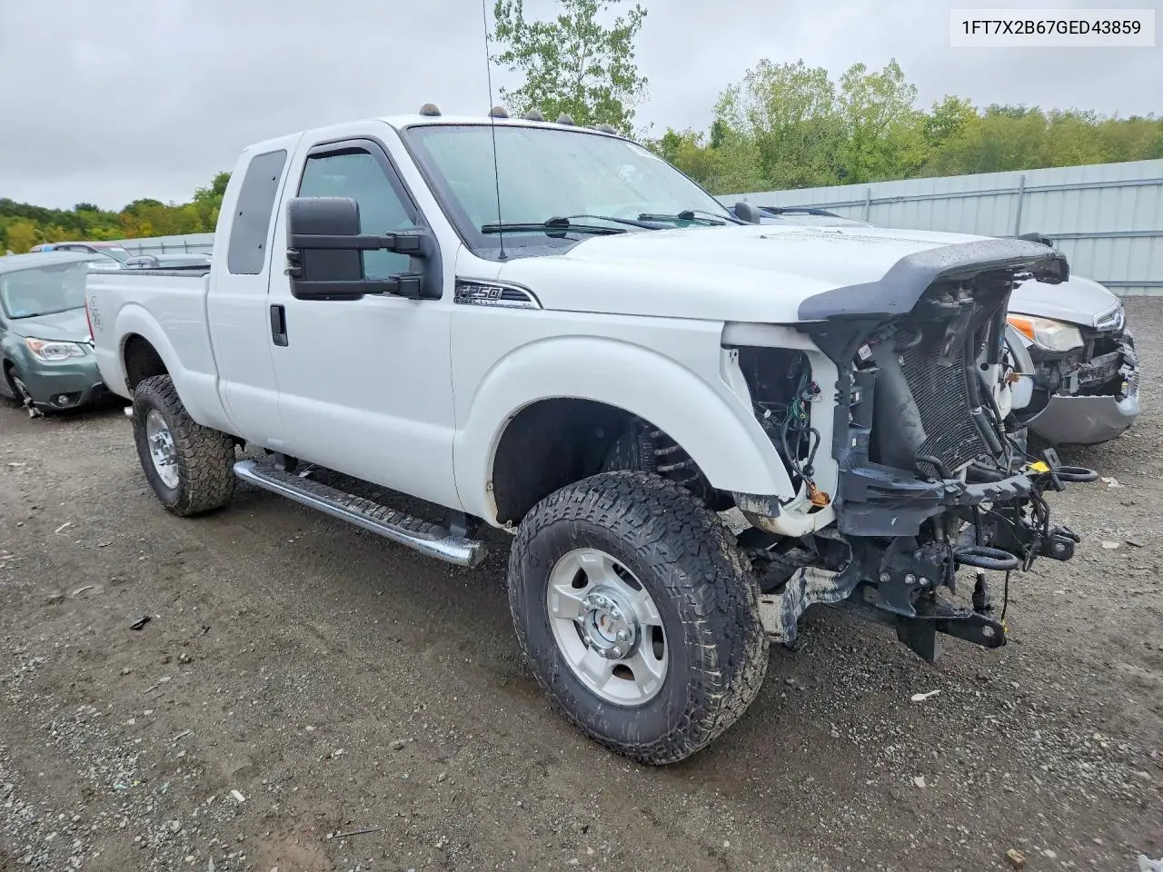 2016 FORD F250 VIN 1FT7X2B67GED43859 — фото 4