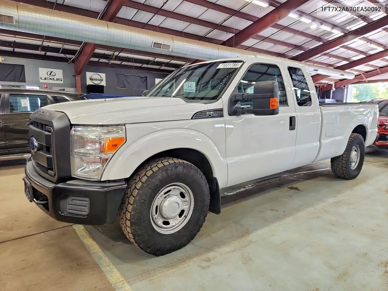 FORD F250 2016, VIN 1FT7X2A67GEA50092