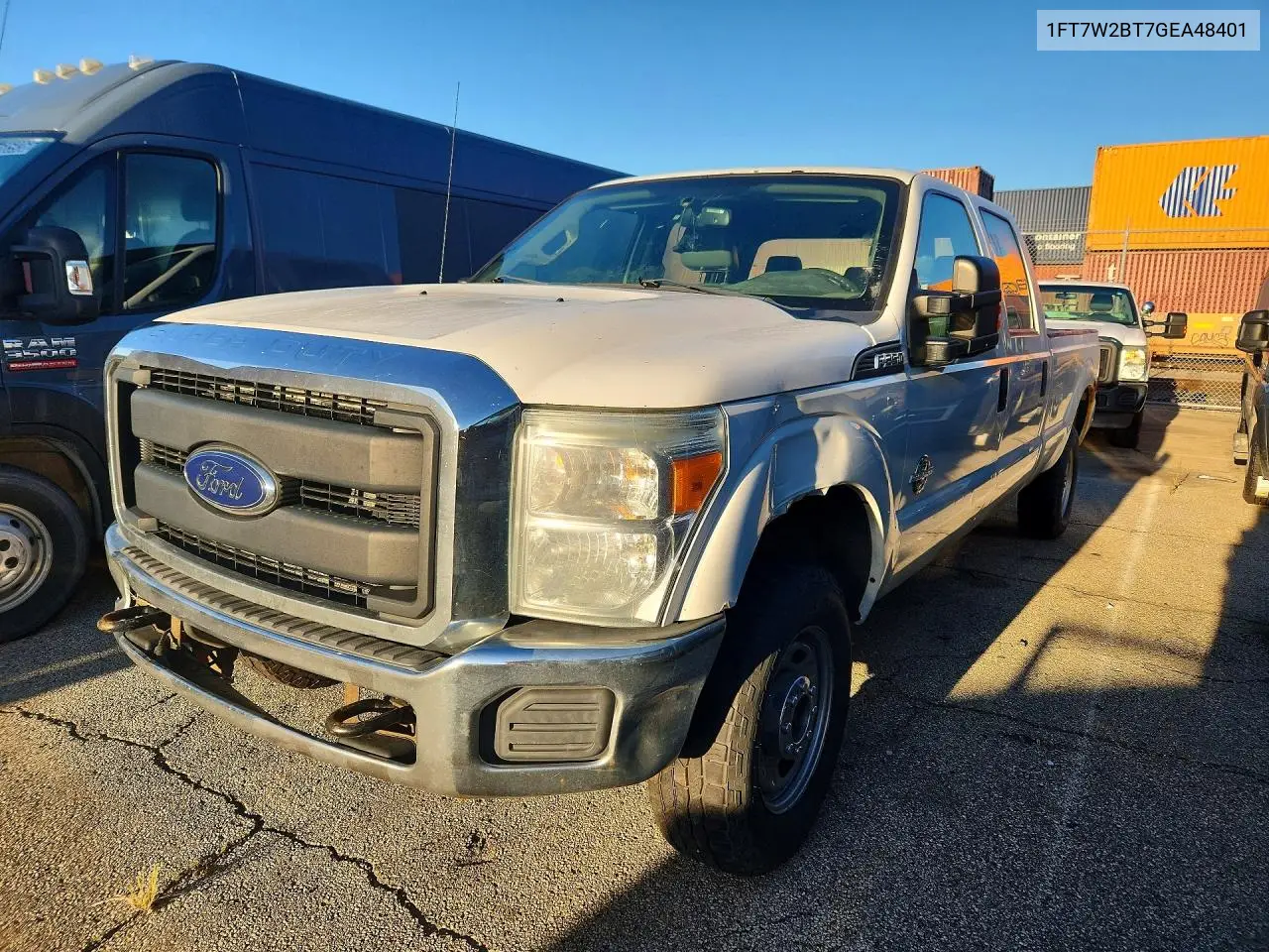 FORD F250 2016, VIN 1FT7W2BT7GEA48401