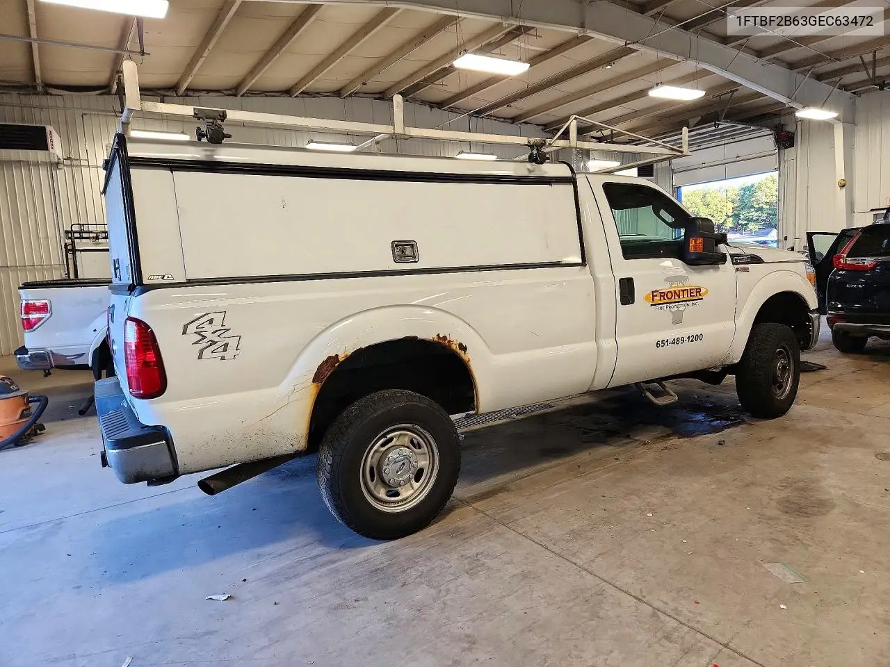 2016 FORD F250 VIN 1FTBF2B63GEC63472 — фото 3