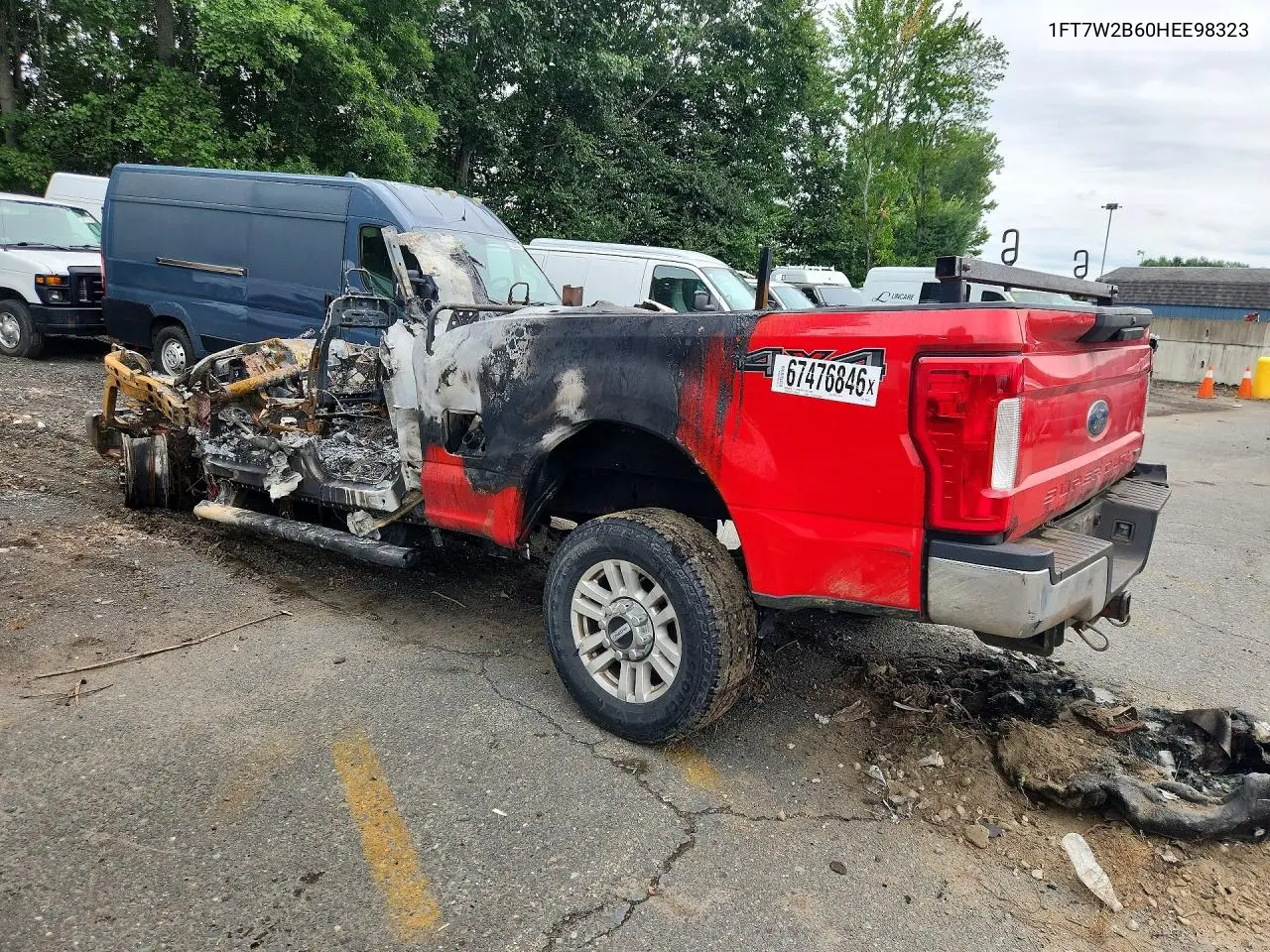 2017 FORD F250 VIN 1FT7W2B60HEE98323 — фото 2