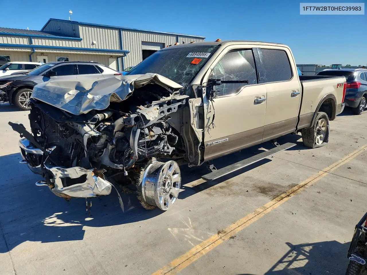 FORD F250 2017, VIN 1FT7W2BT0HEC39983