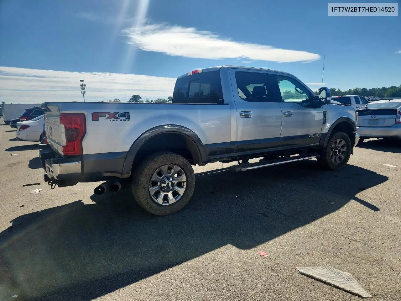 2017 FORD F250 VIN 1FT7W2BT7HED14520 — фото 3