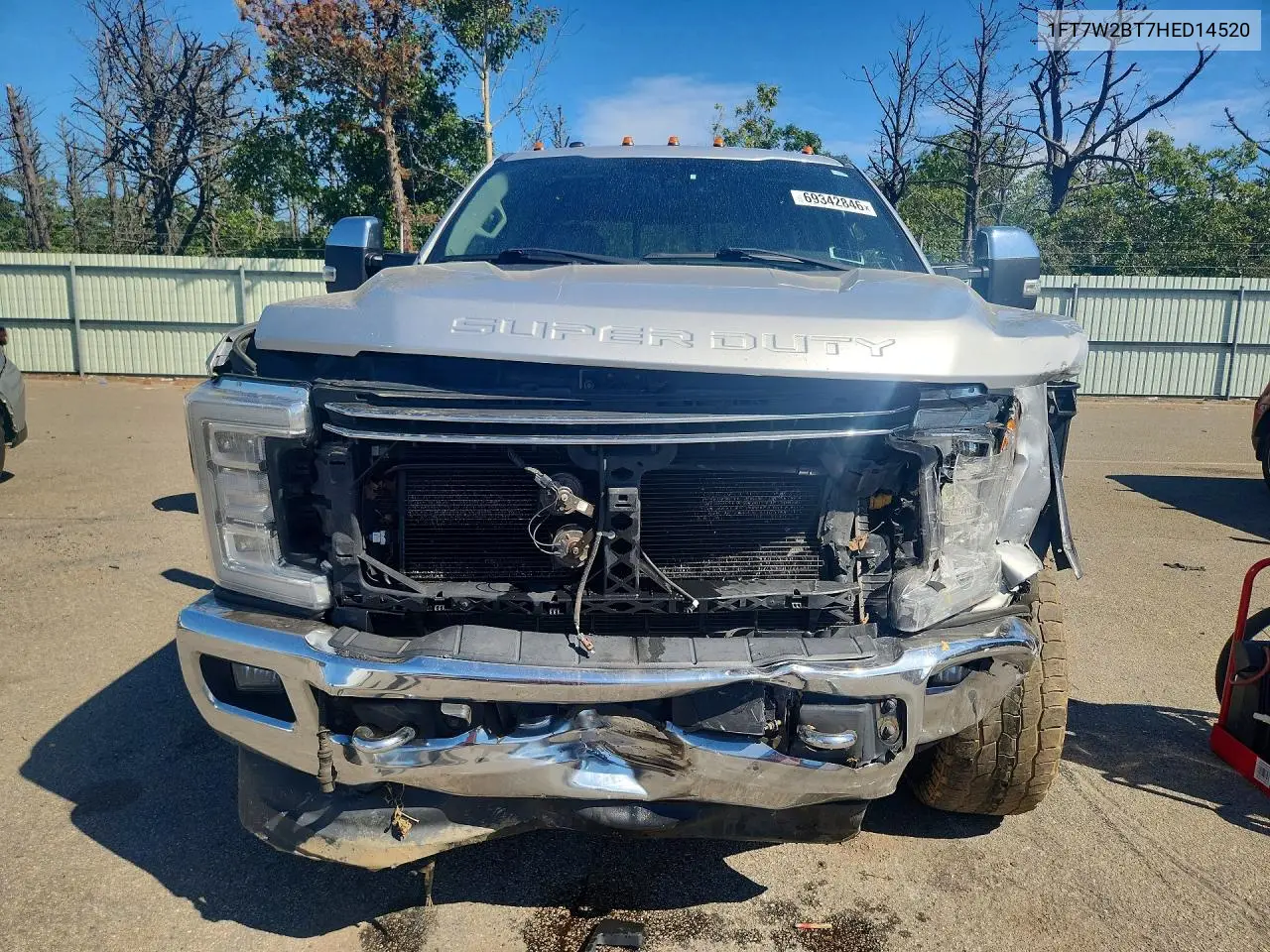 2017 FORD F250 VIN 1FT7W2BT7HED14520 — фото 5