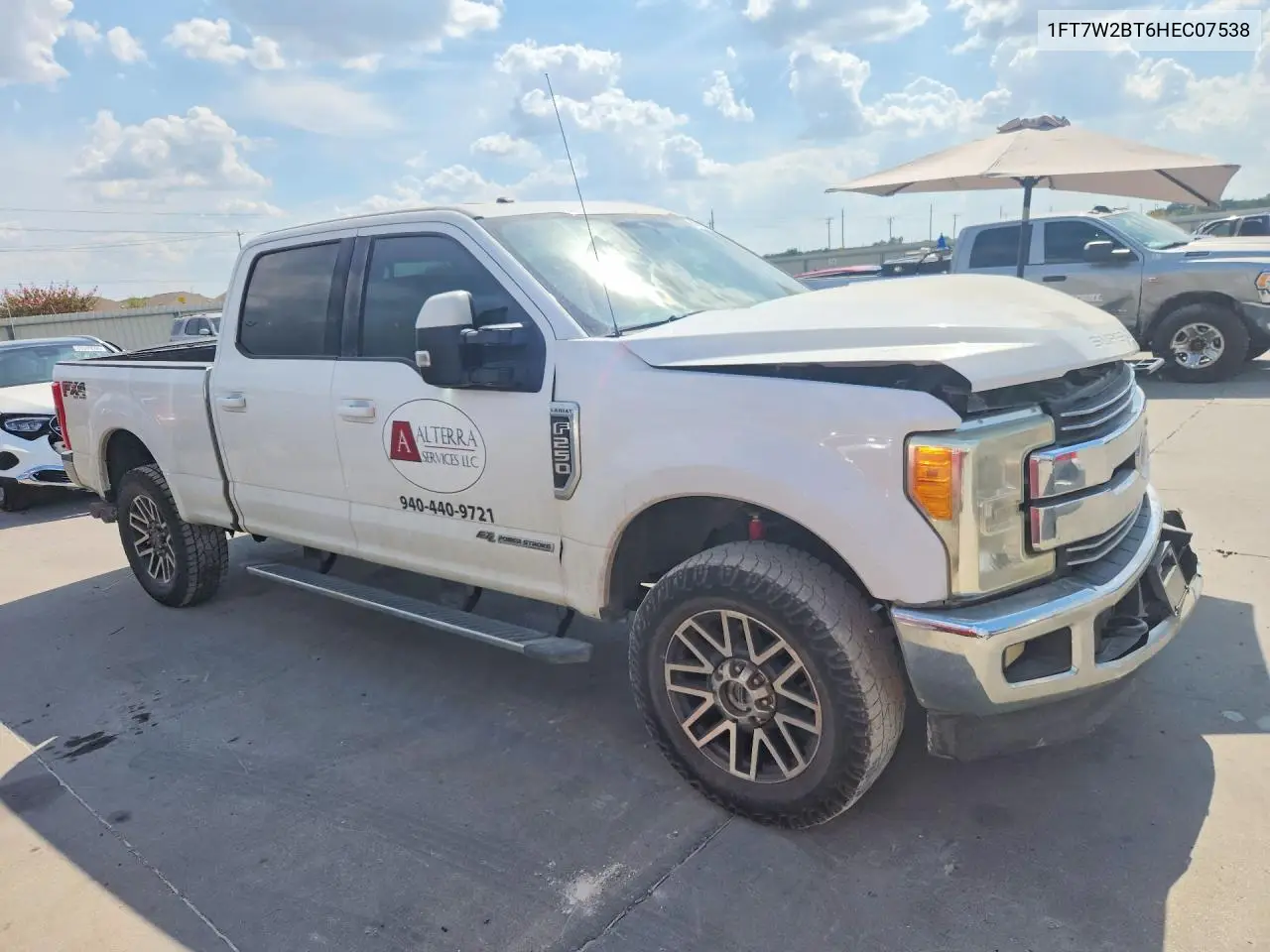 2017 FORD F250 VIN 1FT7W2BT6HEC07538 — фото 4