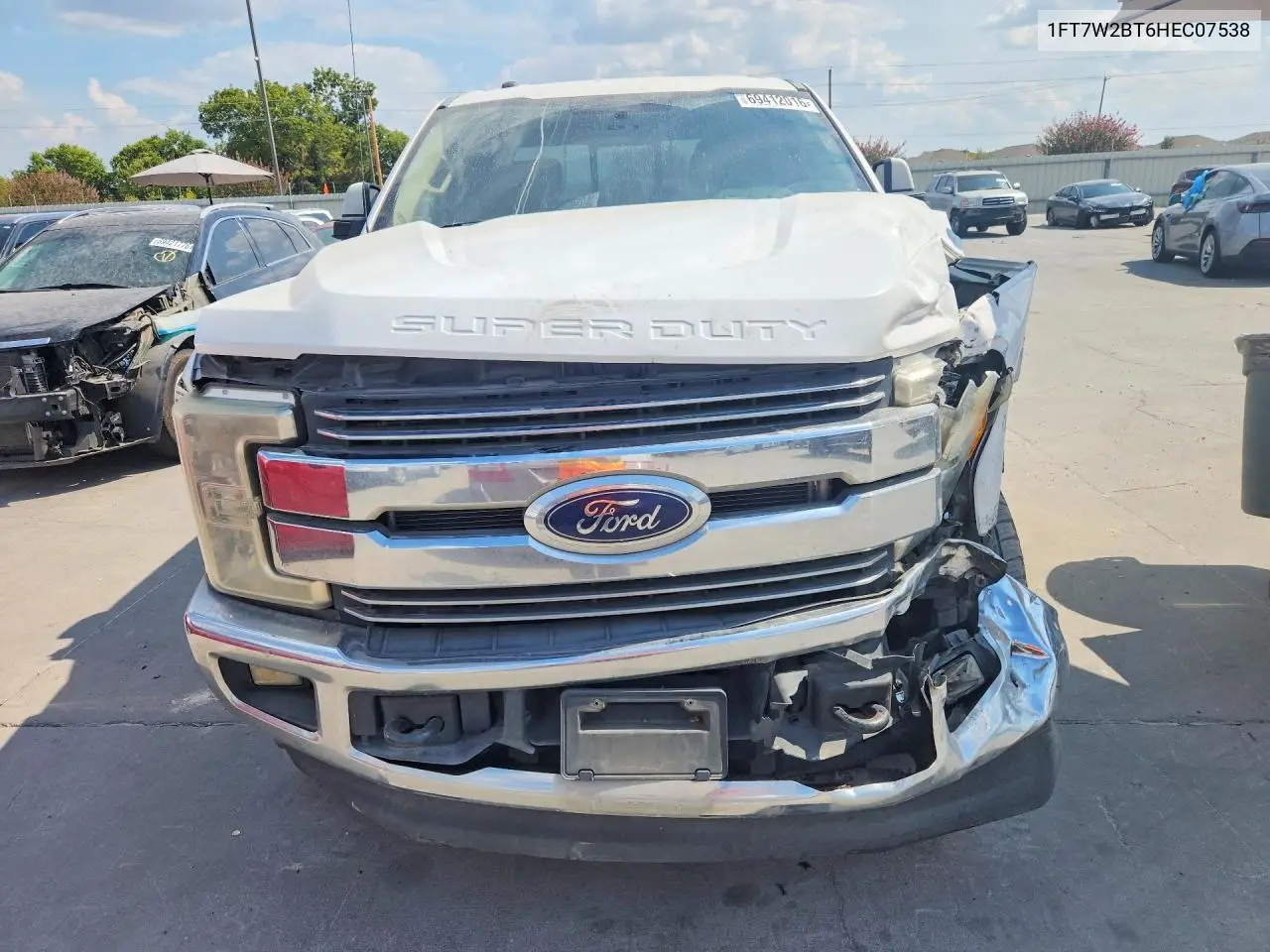 2017 FORD F250 VIN 1FT7W2BT6HEC07538 — фото 5