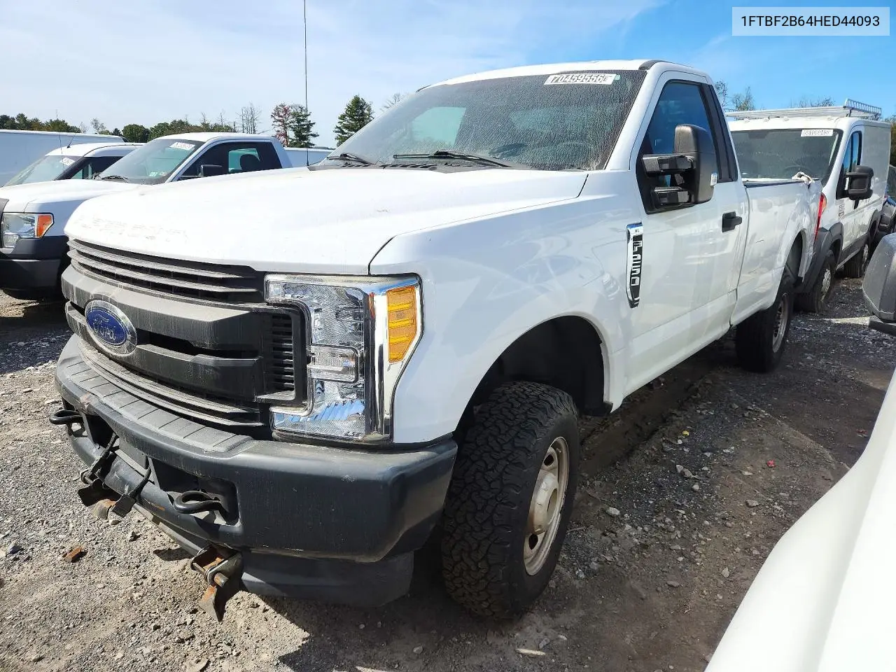 FORD F250 2017, VIN 1FTBF2B64HED44093