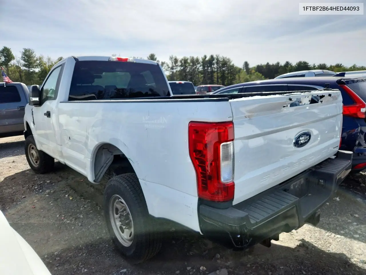2017 FORD F250 VIN 1FTBF2B64HED44093 — фото 2