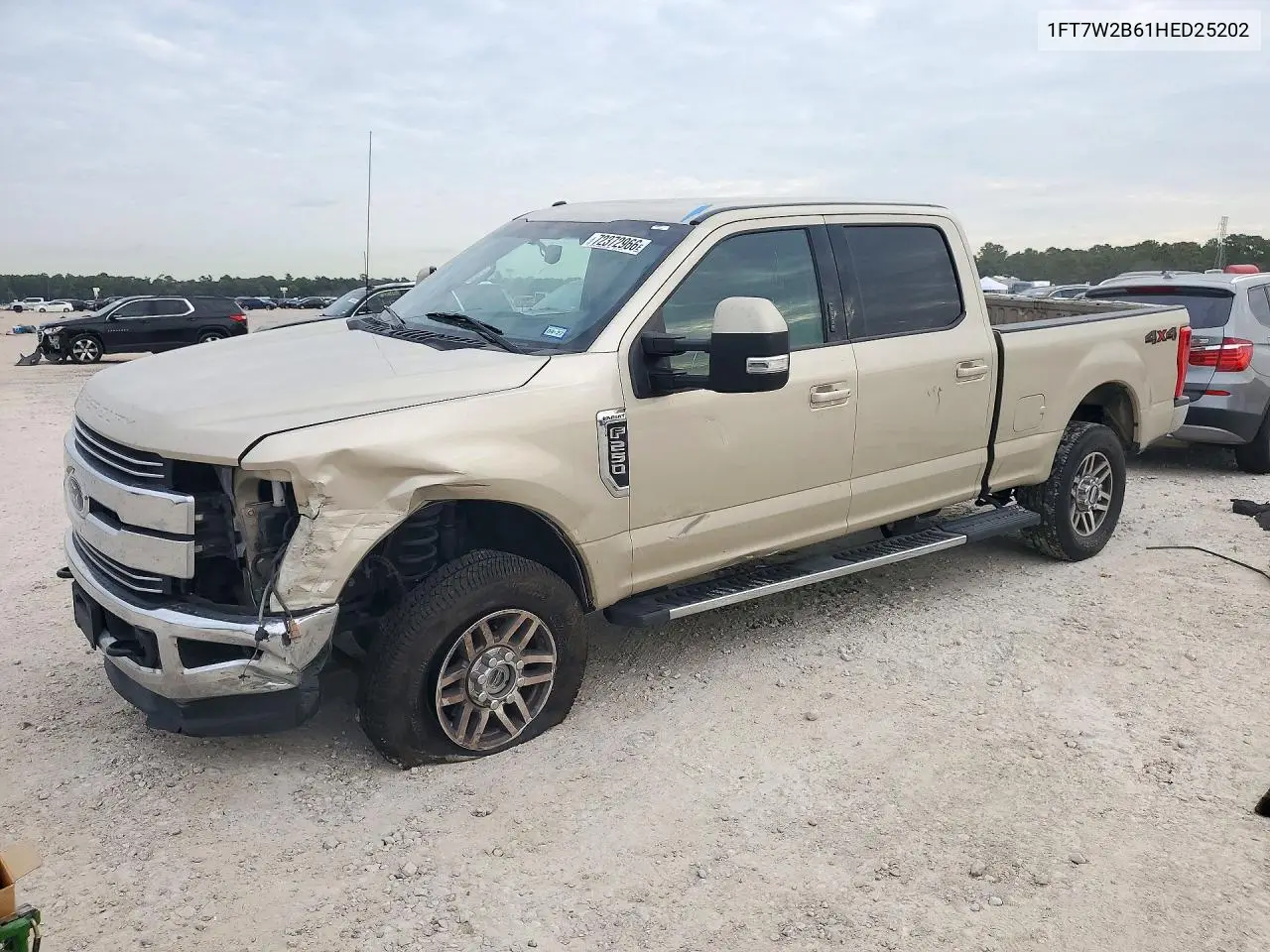 FORD F250 2017, VIN 1FT7W2B61HED25202
