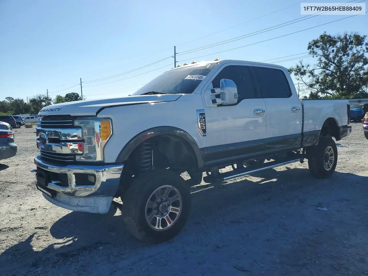 FORD F250 2017, VIN 1FT7W2B65HEB88409