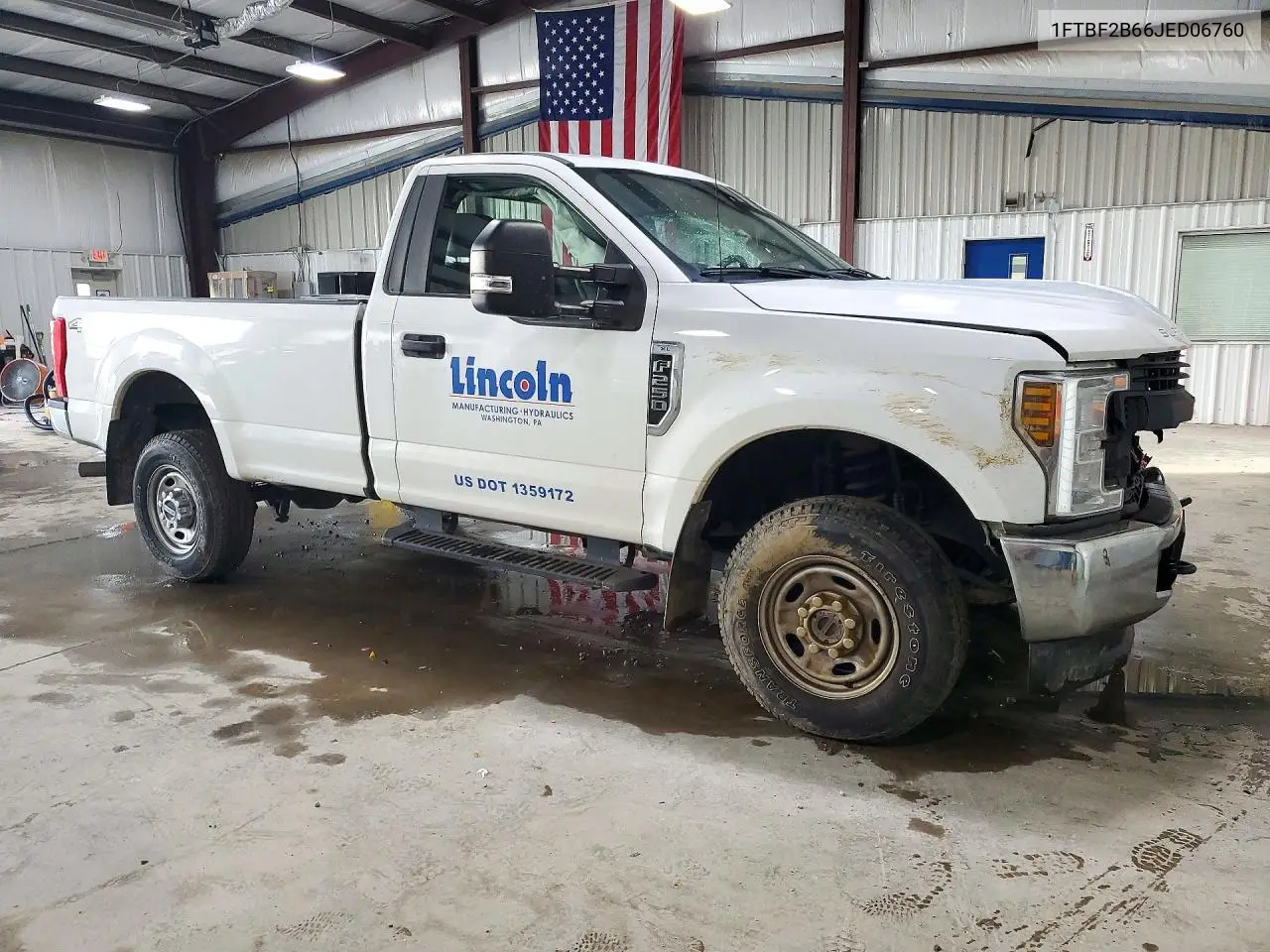 2018 FORD F250 VIN 1FTBF2B66JED06760 — фото 4