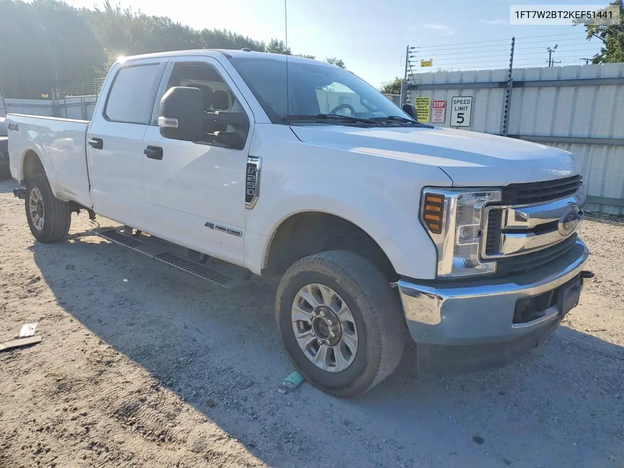 2019 FORD F250 VIN 1FT7W2BT2KEF51441 — фото 4
