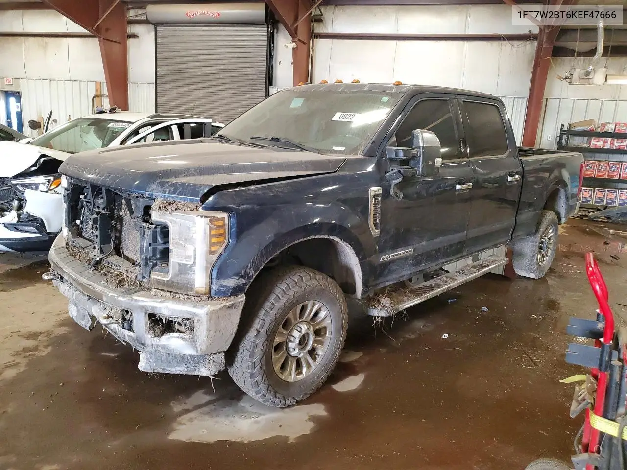 FORD F250 2019, VIN 1FT7W2BT6KEF47666