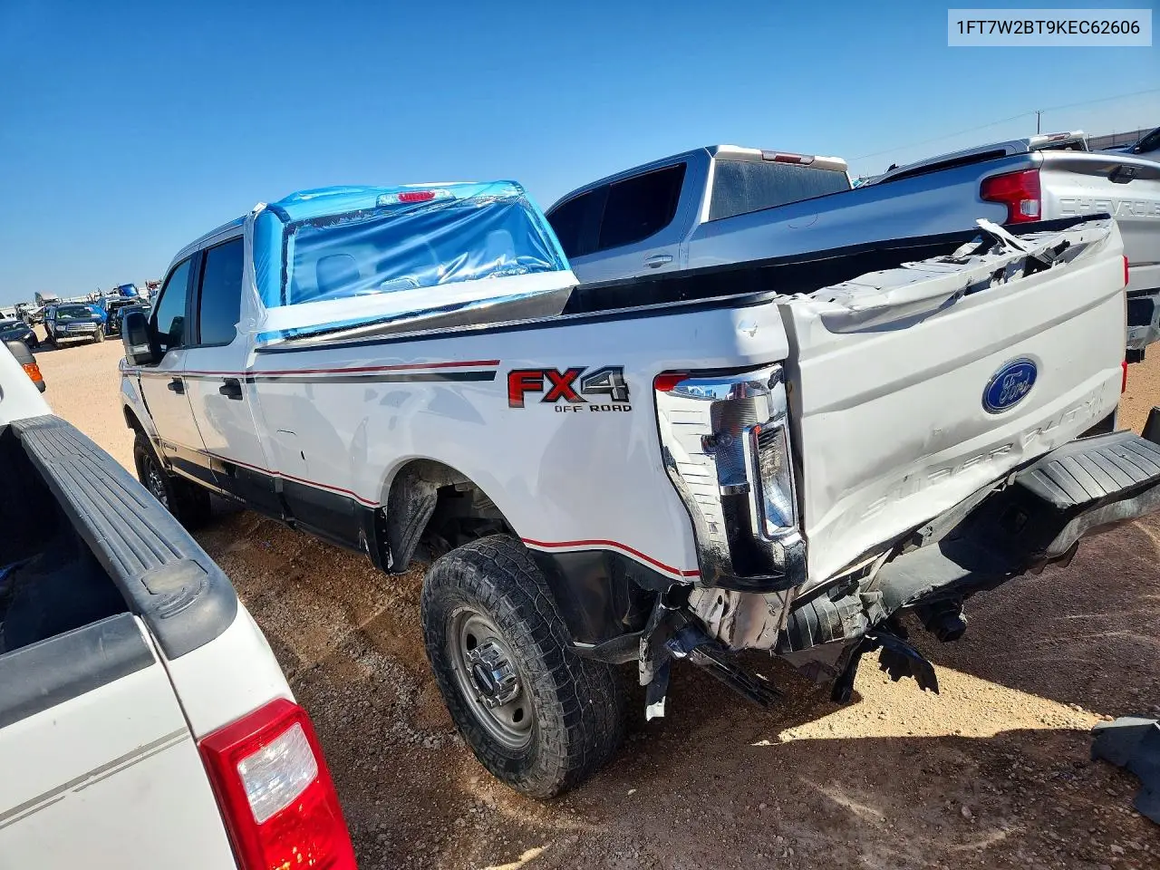 2019 FORD F250 VIN 1FT7W2BT9KEC62606 — фото 2