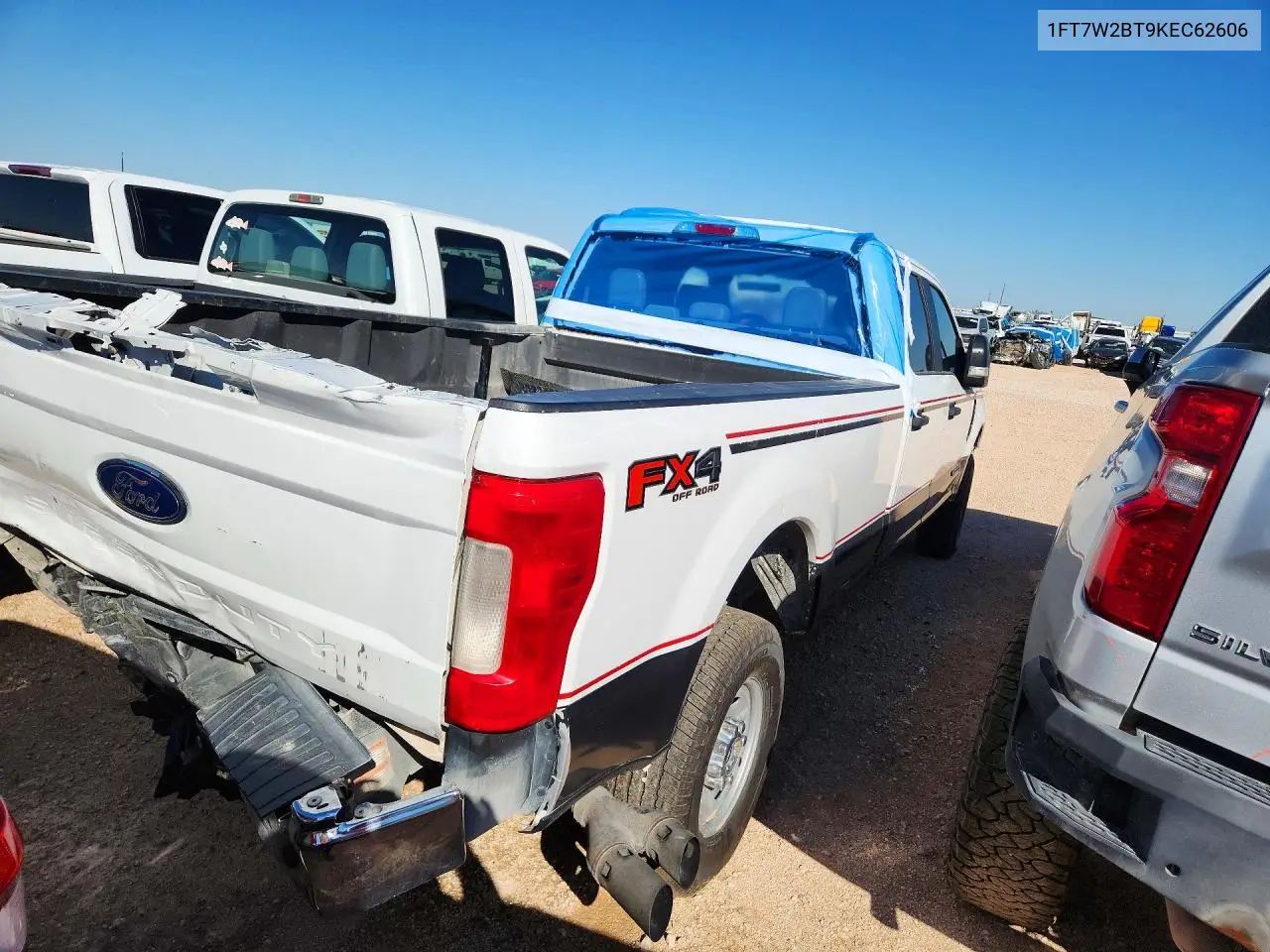 2019 FORD F250 VIN 1FT7W2BT9KEC62606 — фото 3