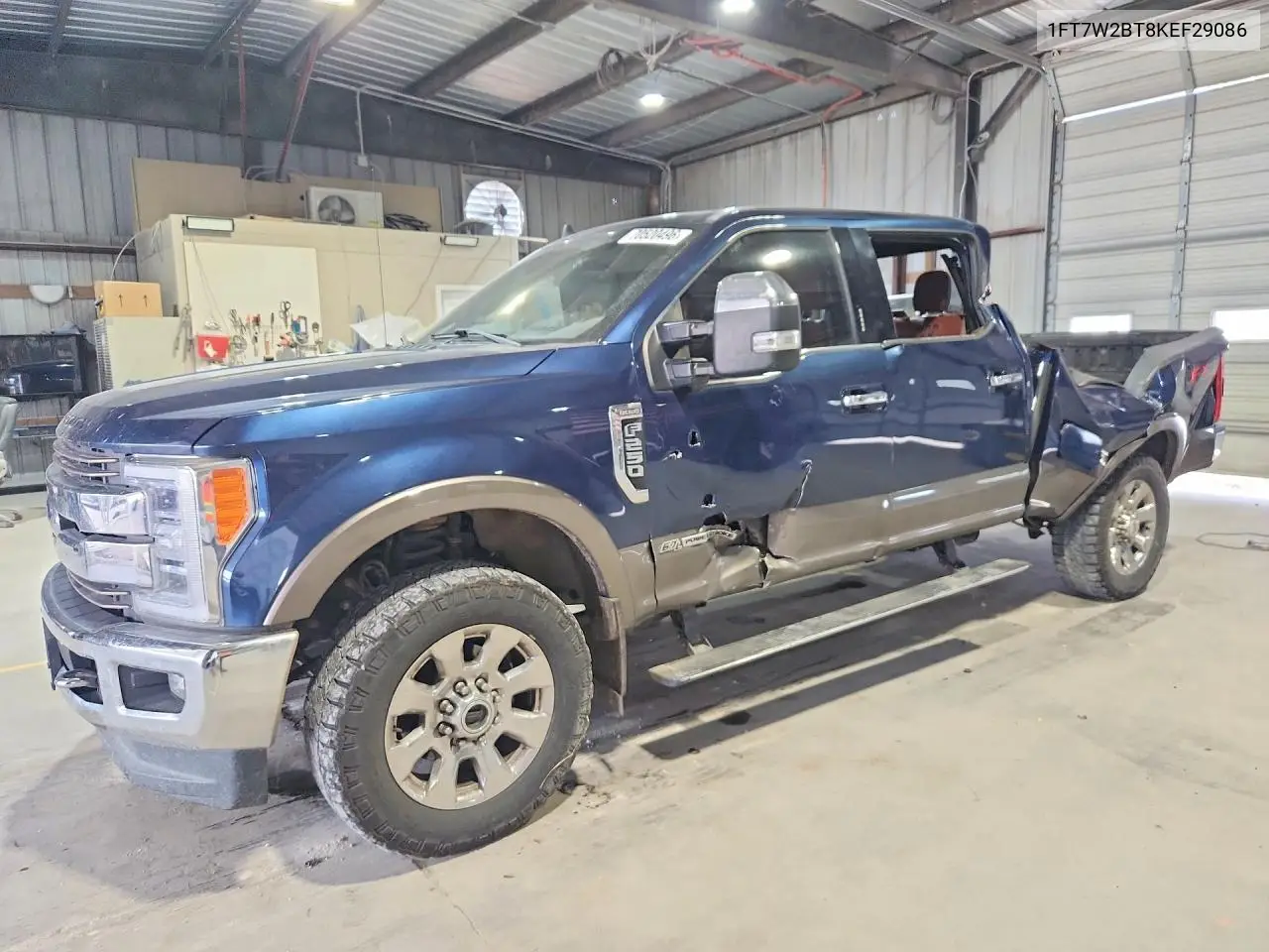 FORD F250 2019, VIN 1FT7W2BT8KEF29086