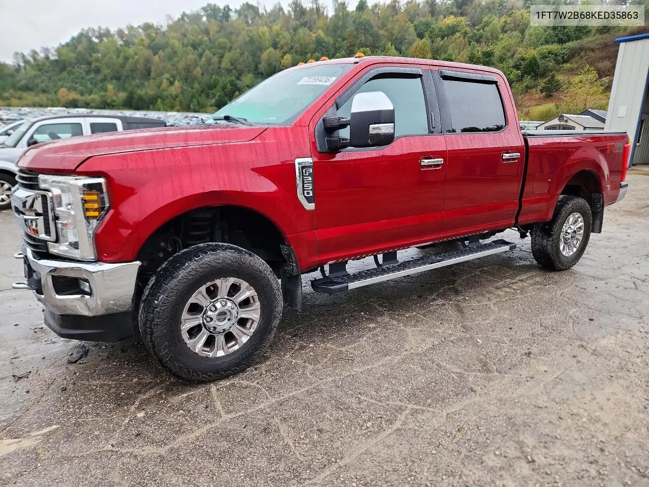 FORD F250 2019, VIN 1FT7W2B68KED35863