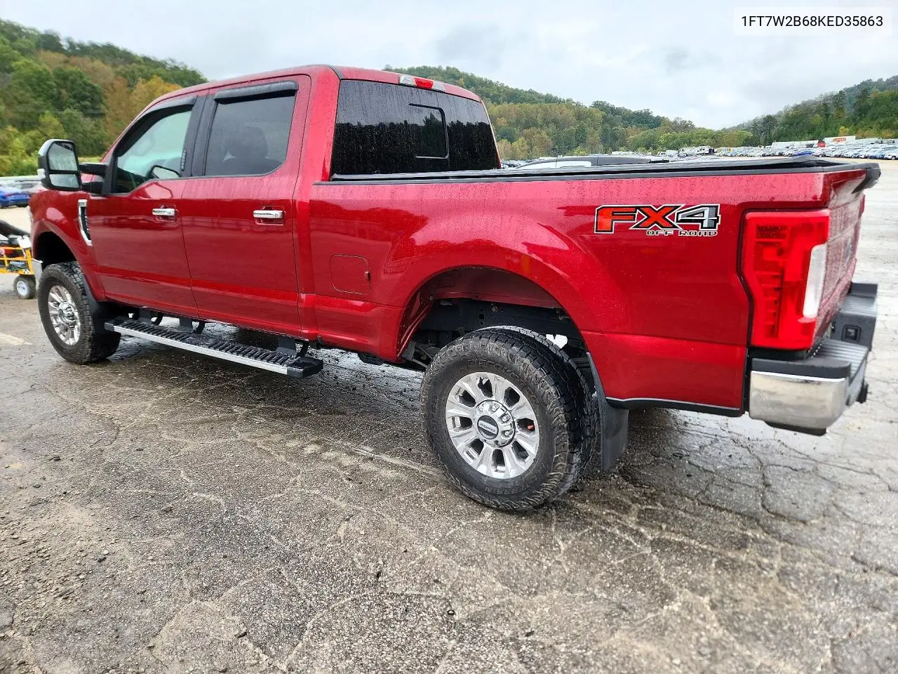 2019 FORD F250 VIN 1FT7W2B68KED35863 — фото 2