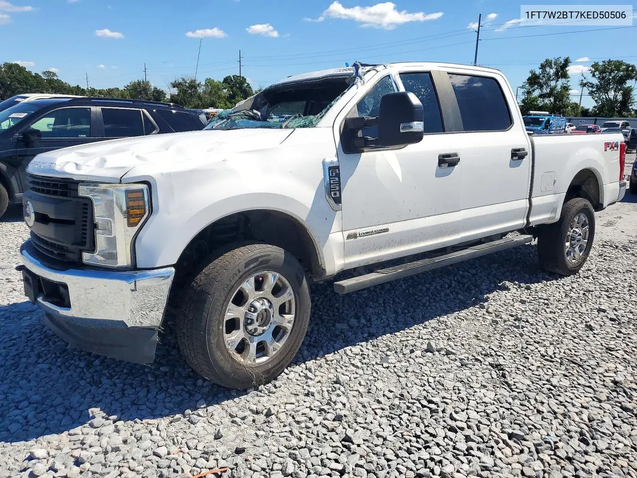 FORD F250 2019, VIN 1FT7W2BT7KED50506