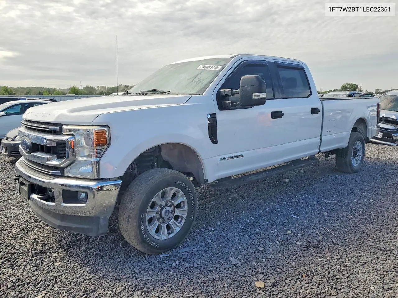 FORD F250 2020, VIN 1FT7W2BT1LEC22361