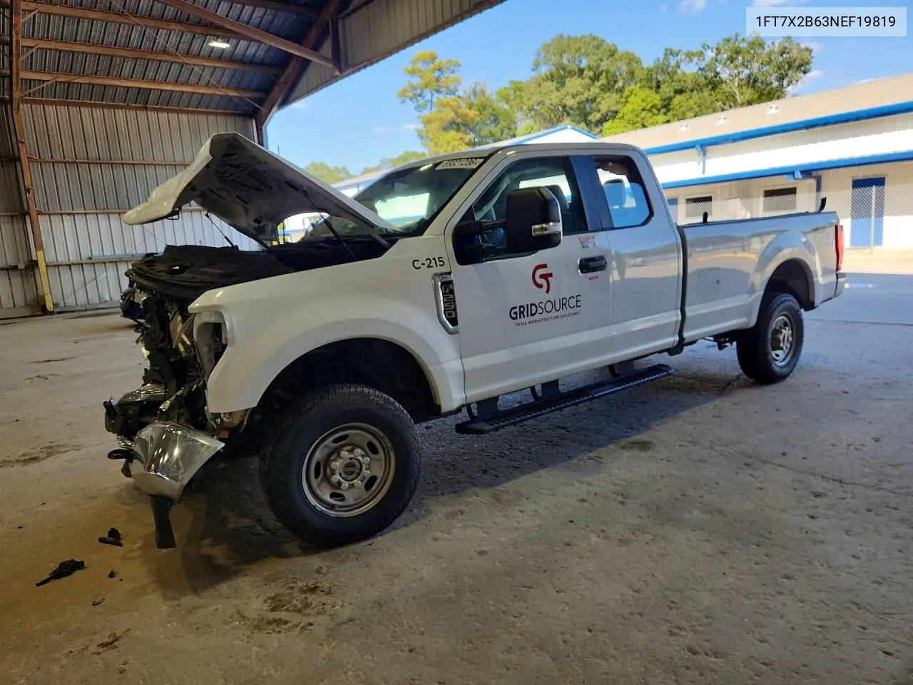 FORD F250 2022, VIN 1FT7X2B63NEF19819