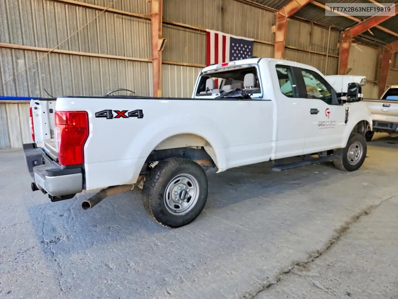2022 FORD F250 VIN 1FT7X2B63NEF19819 — фото 3