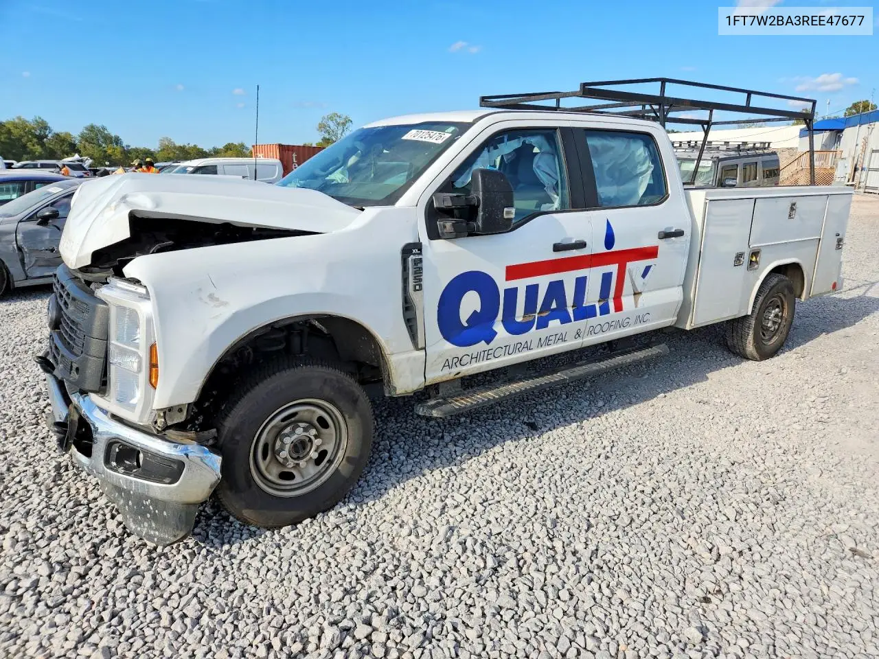 FORD F250 2024, VIN 1FT7W2BA3REE47677