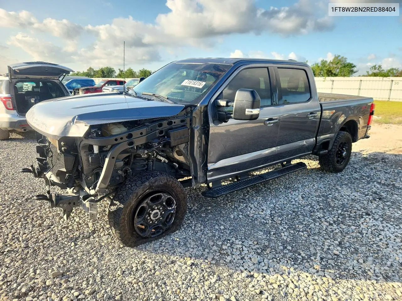 FORD F250 2024, VIN 1FT8W2BN2RED88404