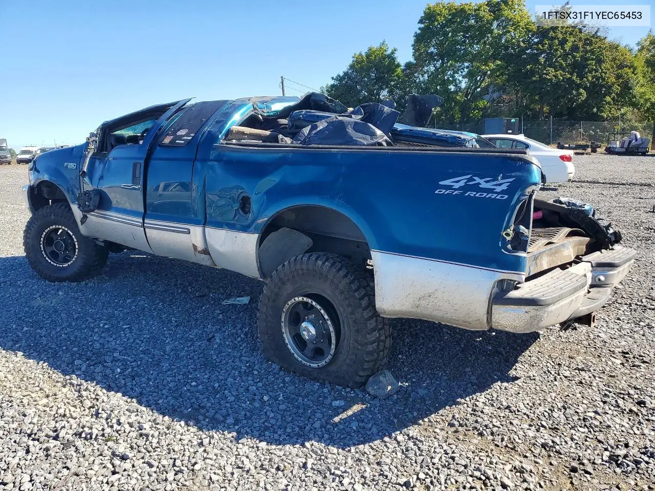 2000 FORD F350 VIN 1FTSX31F1YEC65453 — фото 2