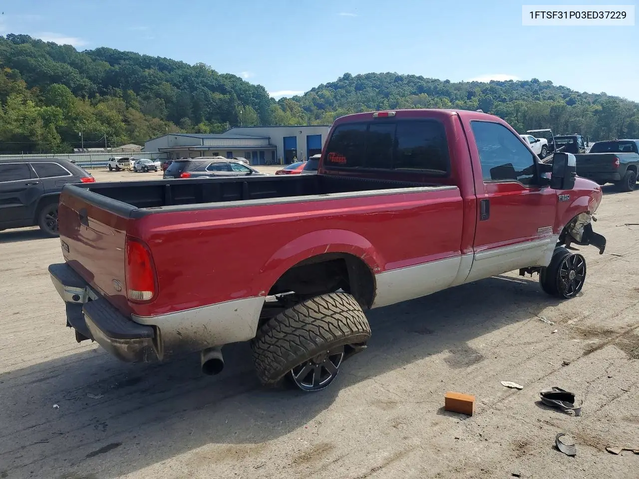 2003 FORD F350 VIN 1FTSF31P03ED37229 — фото 3