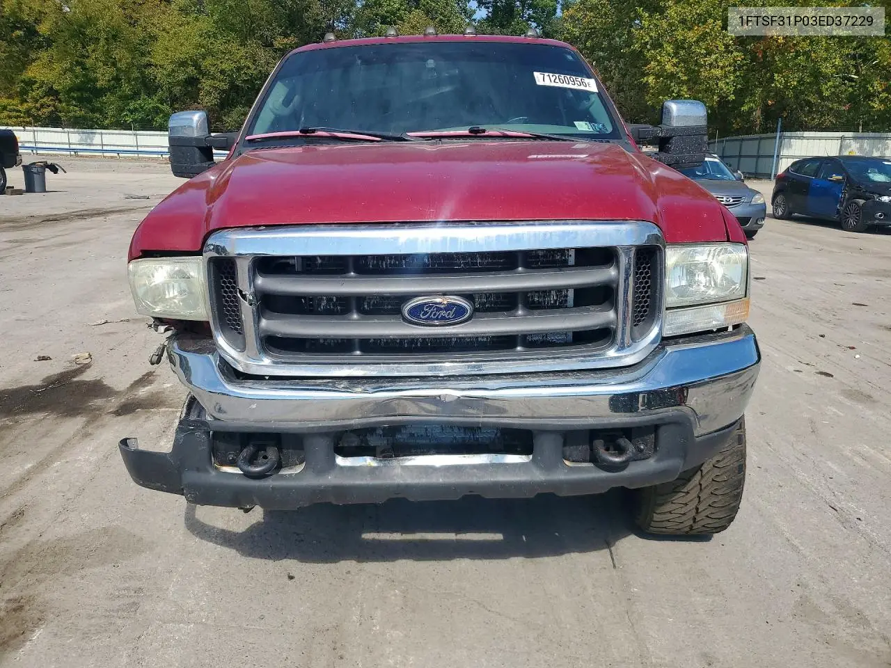 2003 FORD F350 VIN 1FTSF31P03ED37229 — фото 5