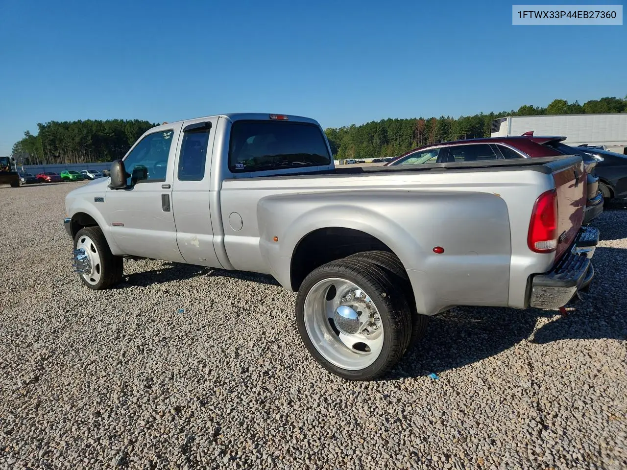 2004 FORD F350 VIN 1FTWX33P44EB27360 — фото 2