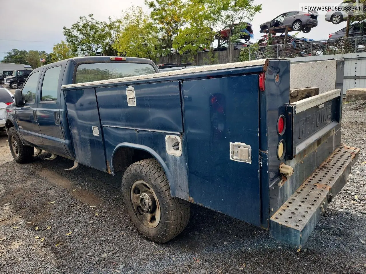 2005 FORD F350 VIN 1FDWW35P05EC38341 — фото 2