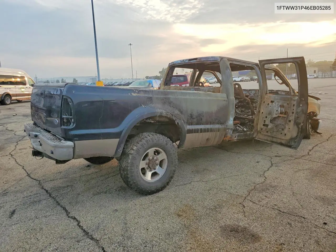 2006 FORD F350 VIN 1FTWW31P46EB05285 — фото 3
