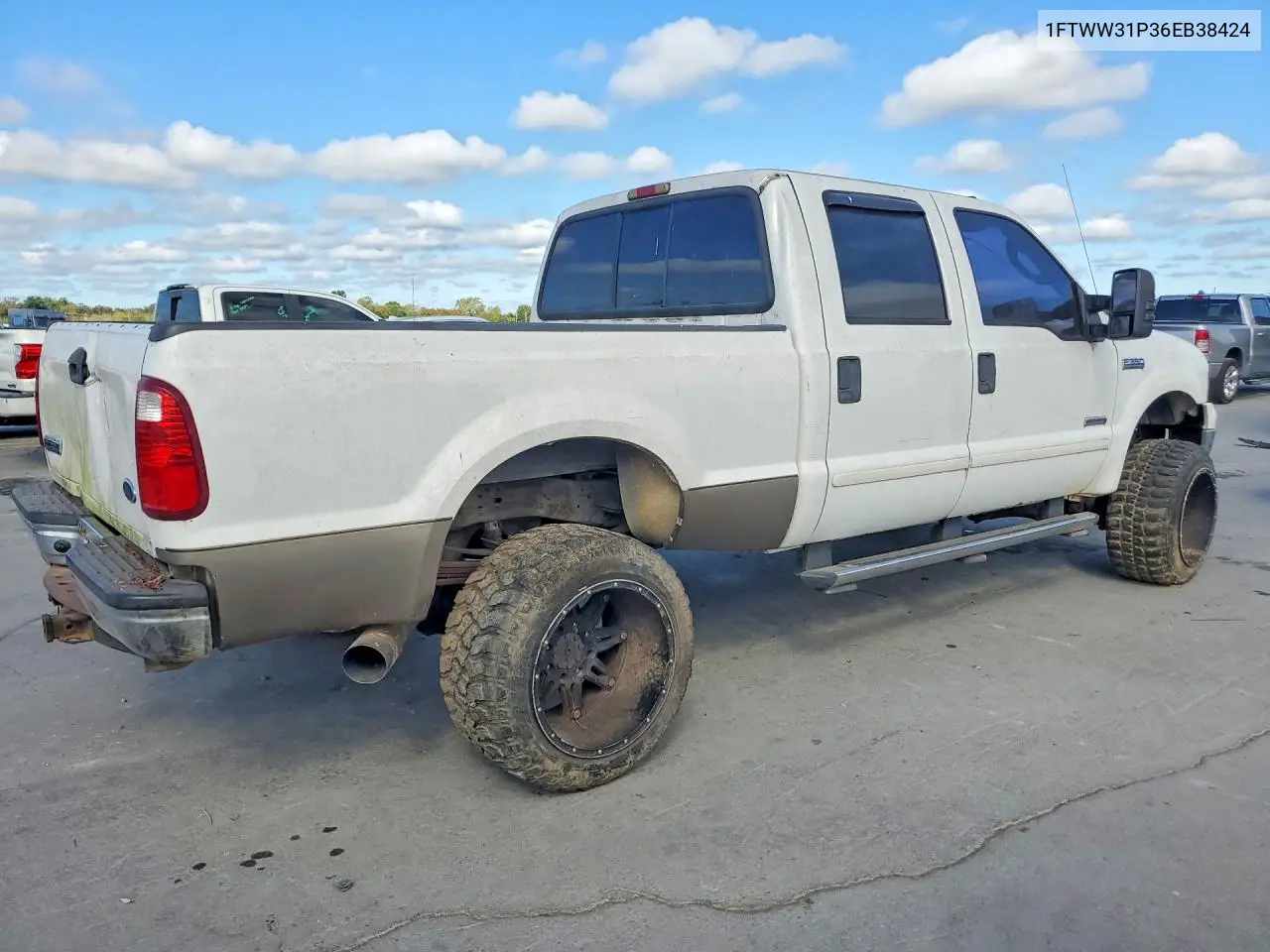 2006 FORD F350 VIN 1FTWW31P36EB38424 — фото 3