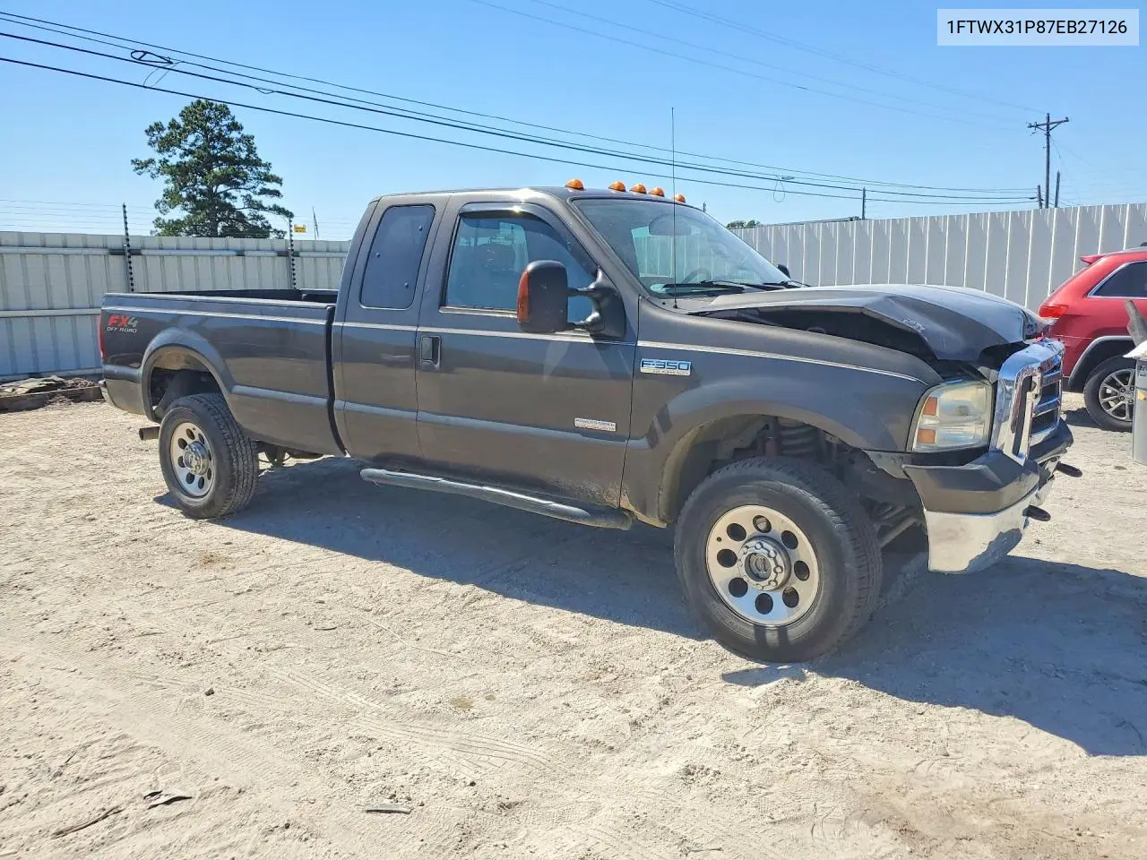 2007 FORD F350 VIN 1FTWX31P87EB27126 — фото 4