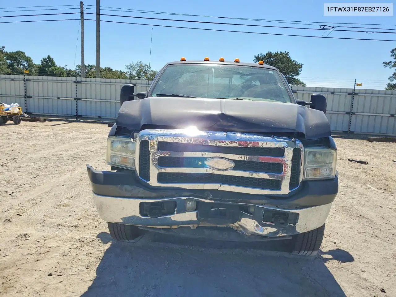 2007 FORD F350 VIN 1FTWX31P87EB27126 — фото 5